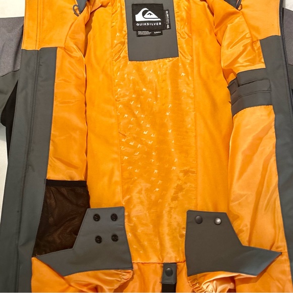 Ski Jacket Quiksilver Mission Plus Iron Gate 2021 Small - Picture 12 of 14